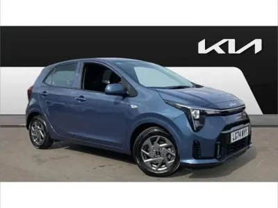Used Kia Picanto 63 HP (46 kW) 2024 Blue Hatchback