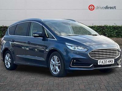 Used Ford S-MAX Titanium 150 HP (110 kW) 2020 Blue MPV