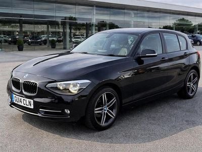 Used BMW 116 Sport Line 2014 Black Hatchback