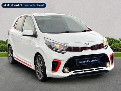 White Used 2019 Kia Picanto GT-Line Hatchback | £9,179 (Fair price)