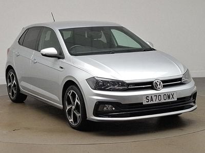 Begagnad VW Polo R-line 115 HK (84 kW) 2020 Silver Halvkombi
