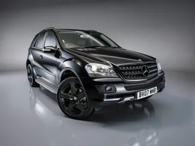 Used Mercedes ML320 2007 Black SUV