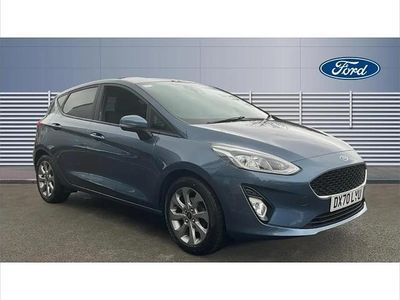 Used Ford Fiesta Trend 95 HP (69 kW) 2020 Blue Hatchback
