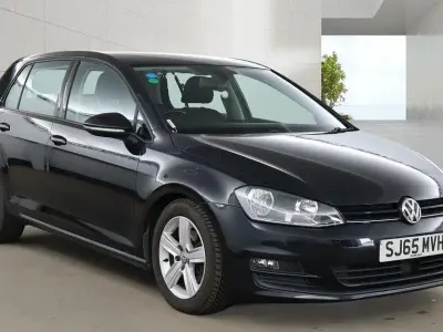 Used VW Golf VII Match 108 HP (79 kW) 2015 Black Hatchback