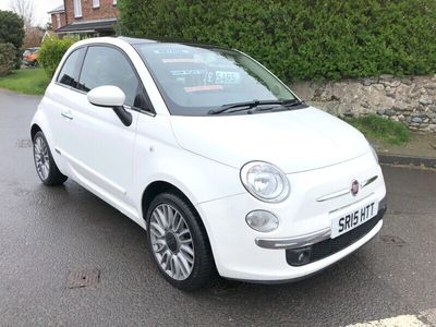 used Fiat 500 1.2 LOUNGE 3 DOOR START-STOP HATCHBACK - FULL SERVICE HISTORY - 38000 MILES