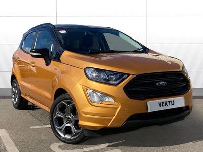 Used Ford Ecosport ST-Line 140 HP (102 kW) 2022 Yellow SUV
