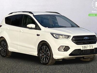 White Used 2018 Ford Kuga ST-Line SUV | £10,499 (Fair price)
