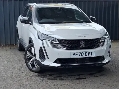 Second-hand Peugeot 5008 GTi 131 CP (96 kW) 2021 Alb SUV