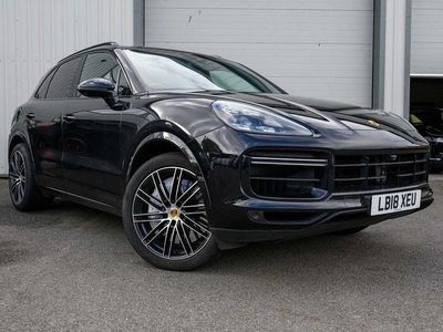 Used Porsche Cayenne Turbo 550 HP (404 kW) 2018 Black SUV