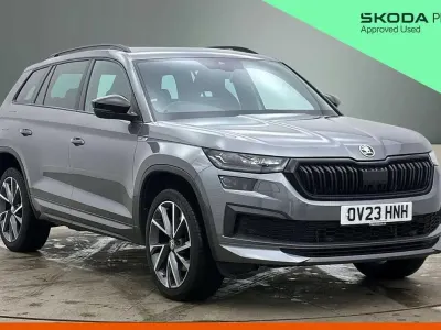 Used Skoda Kodiaq SportLine 196 HP (144 kW) 2023 Grey SUV