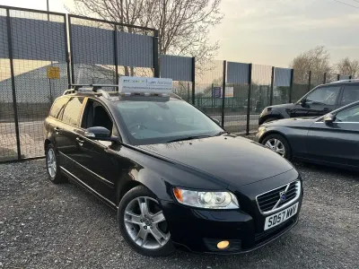 Used Volvo V50 SE Lux 136 HP (100 kW) 2007 Black Estate
