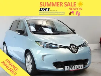 Used Renault Zoe Dynamique 64 kW (88 HP) 2014 Blue Hatchback