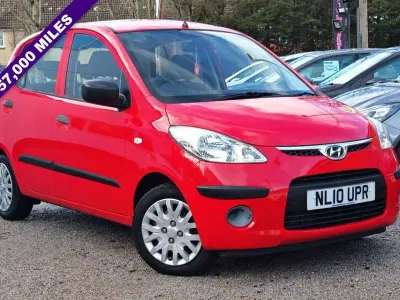 Used Hyundai i10 Classic 77 HP (56 kW) 2010 Red Hatchback