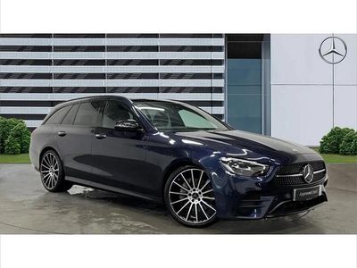 Blue Used 2022 Mercedes E200 AMG line Estate | £35,179 (A bit pricey)