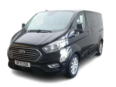 Used Ford Tourneo Custom Titanium 2021 Black Van
