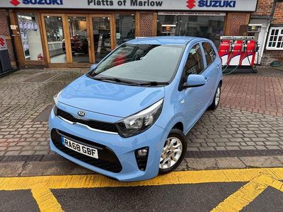 Used Kia Picanto 2019 Blue Hatchback