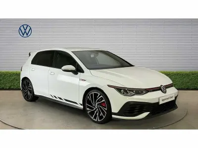 Used VW Golf VII GTI Clubsport 300 HP (220 kW) 2021 White Hatchback