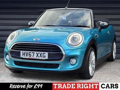 Blue Used 2017 Mini Cooper Cabriolet Chili Cabriolet | £8,690 (Fair price)