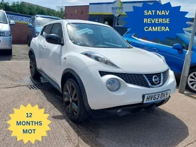 Used Nissan Juke Tekna 115 HP (84 kW) 2013 White SUV