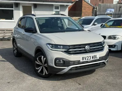 Usado VW T-Cross Black Edition 2023 Cinzento SUV