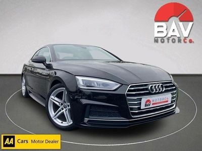 Used Audi A5 S-Line 190 HP (139 kW) 2017 Black Coupe