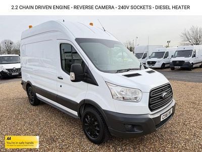 Used Ford Transit 155 HP (114 kW) 2016 White Van