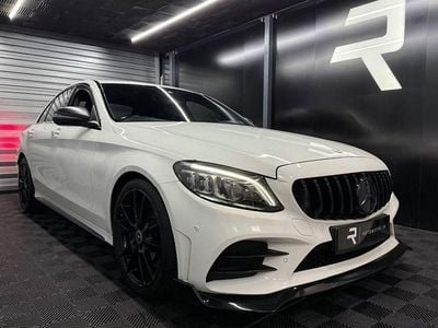 White Used 2019 Mercedes C300 AMG line Sedan | £18,795 (Fair price)