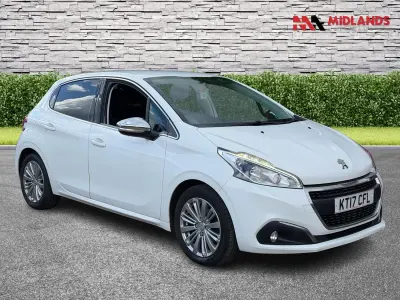Used Peugeot 208 Allure 2017 White Hatchback