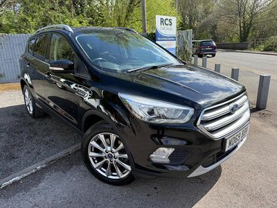 Used Ford Kuga Titanium 150 HP (110 kW) 2019 Black SUV