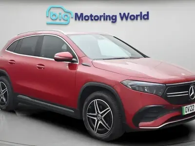 Used Mercedes EQA350 AMG line 214 kW (292 HP) 2022 Red SUV