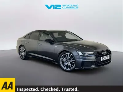 Used Audi A6 Black Edition 204 HP (150 kW) 2021 Grey Sedan