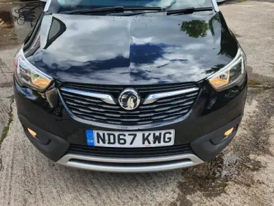 Used Vauxhall Crossland X S 99 HP (72 kW) 2018 Black SUV