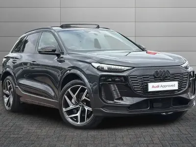 New Audi Q6 e-tron Black Edition 310 kW (422 HP) 2026 Manhattan grey SUV