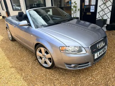 Used Audi A4 Cabriolet S-Line 200 HP (147 kW) 2006 Silver Cabriolet