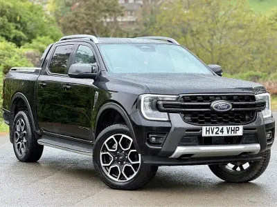 Begagnad Ford Ranger Wildtrack 2024 Svart Pickup