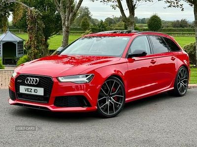 Red Used 2017 Audi RS6 Performance Estate | £45,995 (A bit pricey)
