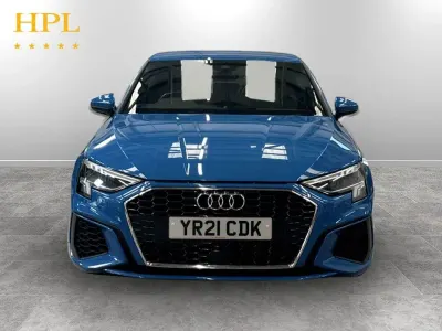 Used Audi A3 Sportback S-Line 150 HP (110 kW) 2021 Blue Hatchback