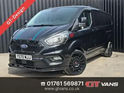 Usado Ford Transit Custom Limited 130 HP (95 kW) 2020 Preto Van