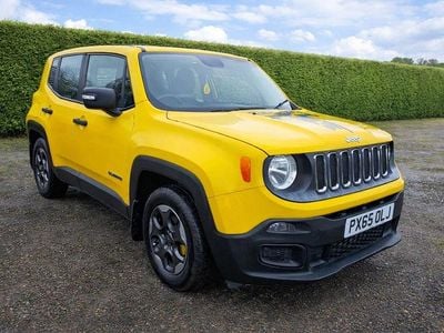 Used Jeep Renegade Sport 120 HP (88 kW) 2015 Yellow SUV