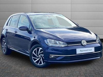 Atlantic blue Used 2019 VW Golf VII Match Hatchback | £15,495 (Good price)