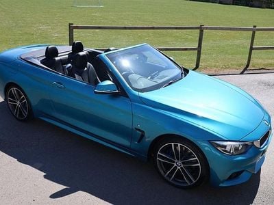 Used BMW 420 M Sport 2020 Blue Cabriolet