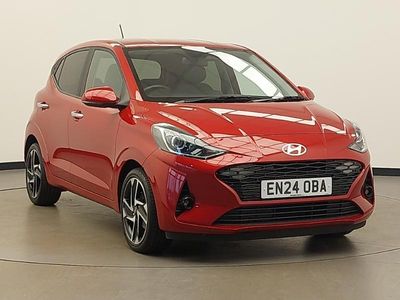 Red Used 2024 Hyundai i10 Premium Hatchback | £14,998 (Fair price)