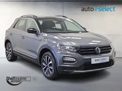 Begagnad VW T-Roc Design 150 HK (110 kW) 2021 Grå SUV