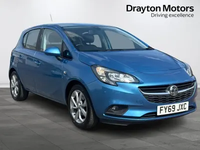 Used Vauxhall Corsa 75 HP (55 kW) 2019 Blue Hatchback