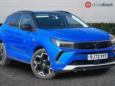 Used Vauxhall Grandland X Ultimate 131 HP (96 kW) 2023 Blue SUV