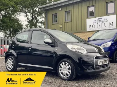 Used Citroën C1 VTR Sport 68 HP (50 kW) 2009 Black Hatchback