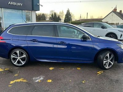 Blue Used 2019 Peugeot 308 SW GT-line Estate | £8,550 (Good price)