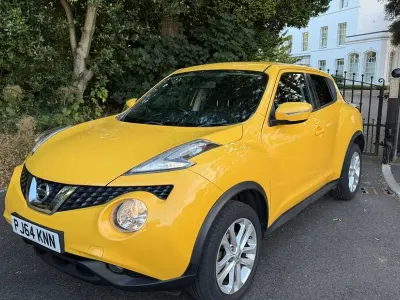 Used Nissan Juke Acenta 110 HP (80 kW) 2014 Yellow SUV