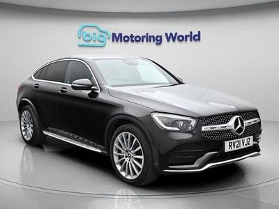 Used Mercedes GLC220 AMG line 194 HP (142 kW) 2021 Black Coupe