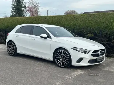 Used Mercedes A180 116 HP (85 kW) 2019 White Hatchback